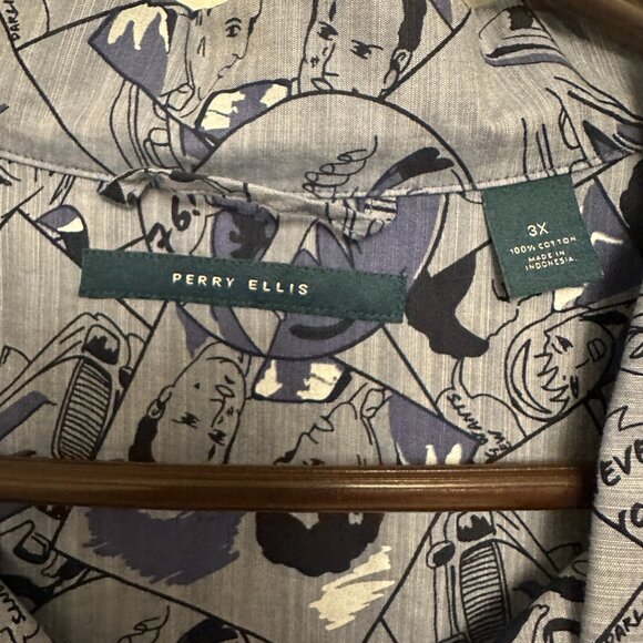 Perry Ellis Men's Button Up Shirt - Picture 5 of 7